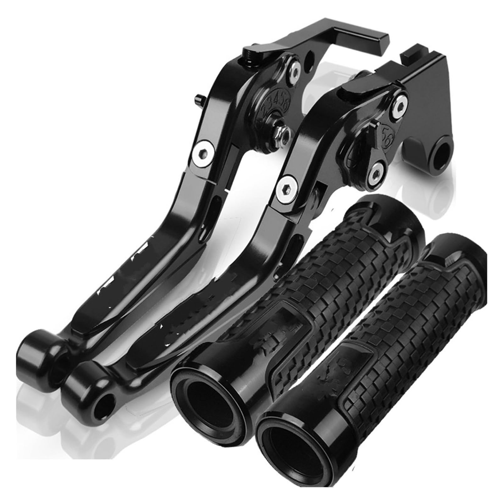 Pbqenxb U Break And Clutch Levers For Kawasaki For Z750 2007-2012 Motorcycle Cnc Aluminum Brake Clutch Lever Handlebar Handle Grips End(U)