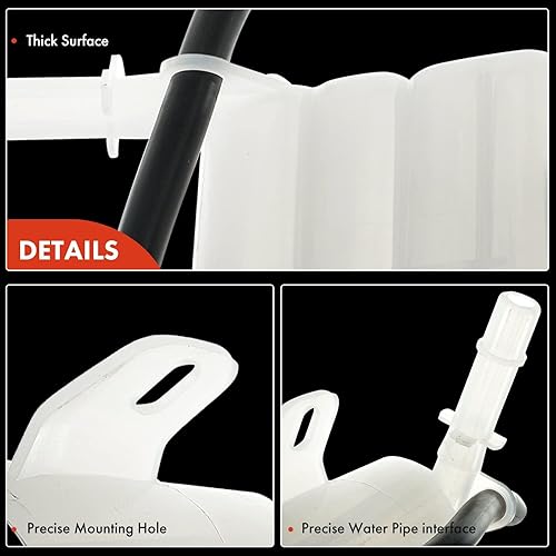 Miniatura 7 de A-Premium Tanque de depósito de recuperación de desbordamiento de refrigerante del motor Wtapa y sensor Compatible con Oldsmobile Aurora 4.0L y