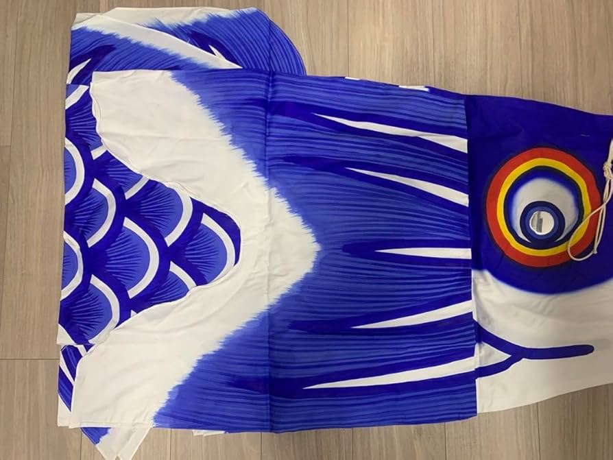 鯉のぼり金太郎手描き高儀5.4Mセット新品 堺五月鯉織 0144