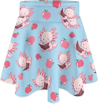 Girls Sport Skirts Tennis Running Skorts with Built-in Shorts 5-14 Years Old Kids
