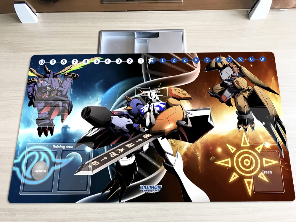 Amazon.com: Mlikemat New DTCG Duel Playmat Digimon Omnimon Trading