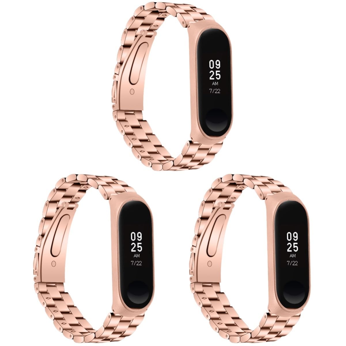 Hemobllo 3 Pièces Reloj Inteligente Montres Intelligentes Montre Intelligente Bracelet De e À Dégagement Bracelet De e Bande Mi 3/4 Accessoires De e De