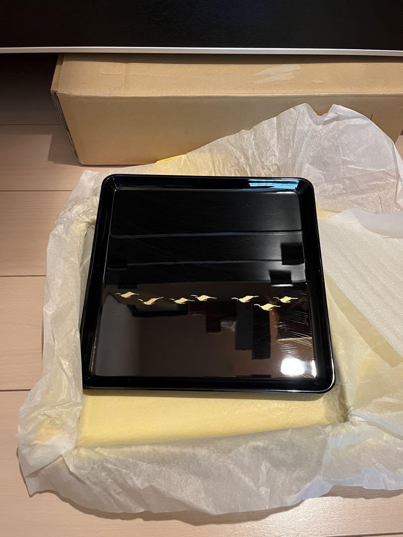 輪島塗の漆器。お菓子。お盆。 輪島塗】お盆・菓子器セット／漆器 Yahoo!オークション