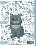 Zoom IMG-1 british shorthair sketchbook cat cute
