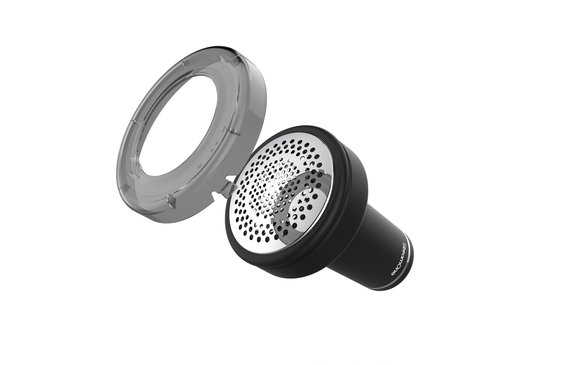 STEAMONE - Rasoir Anti Bouloche Rechargeable pour Vêtement Câble USB C - Coupe-Peluche avec Poignée Ergonomique Pratique et Efficace - 3 Lames en Acier Inoxydable - Entreprise Française RP10B
