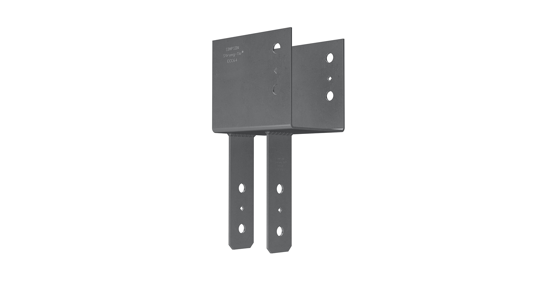 その他 SAM Simpson Strong-Tie PC4Z Center Post Cap
