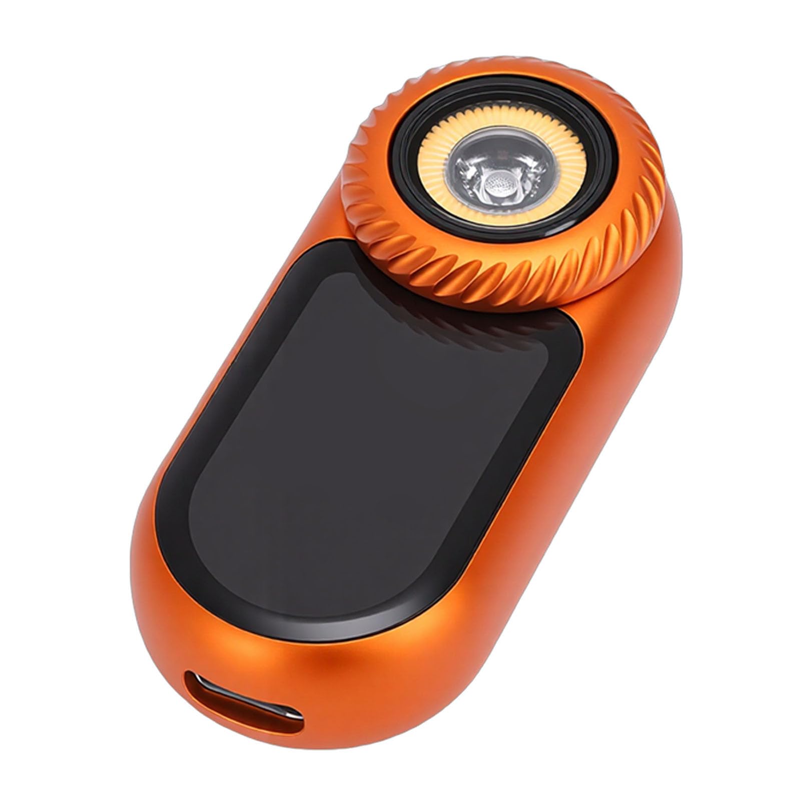Sorandy Linterna Recargable, Potente Linterna LED de Aluminio con Pantalla de Píxeles RGB, Juegos Interactivos, Brillo Ajustable, Ideal para Emergencias en Campamentos