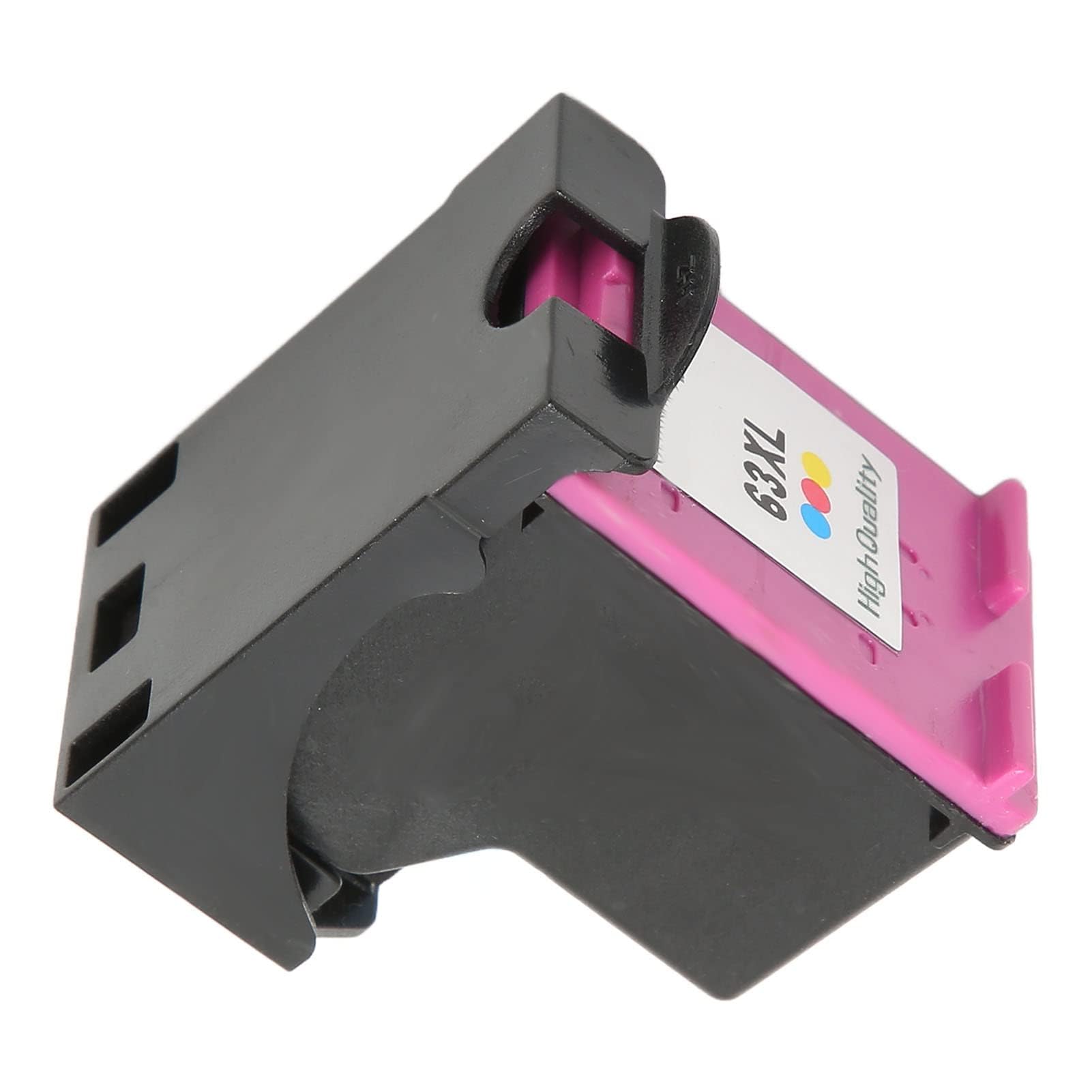 Dpofirs 63XL Cartouches d'encre 63 Remplacement pour Ink 63 63 63XL pour OfficeJet 3830 5255 5258 4650 5255 Envy 4520 4512 4513 4516 Deskjet 1112 1110 3634 3639 3632 2130 2132(H 63XLC