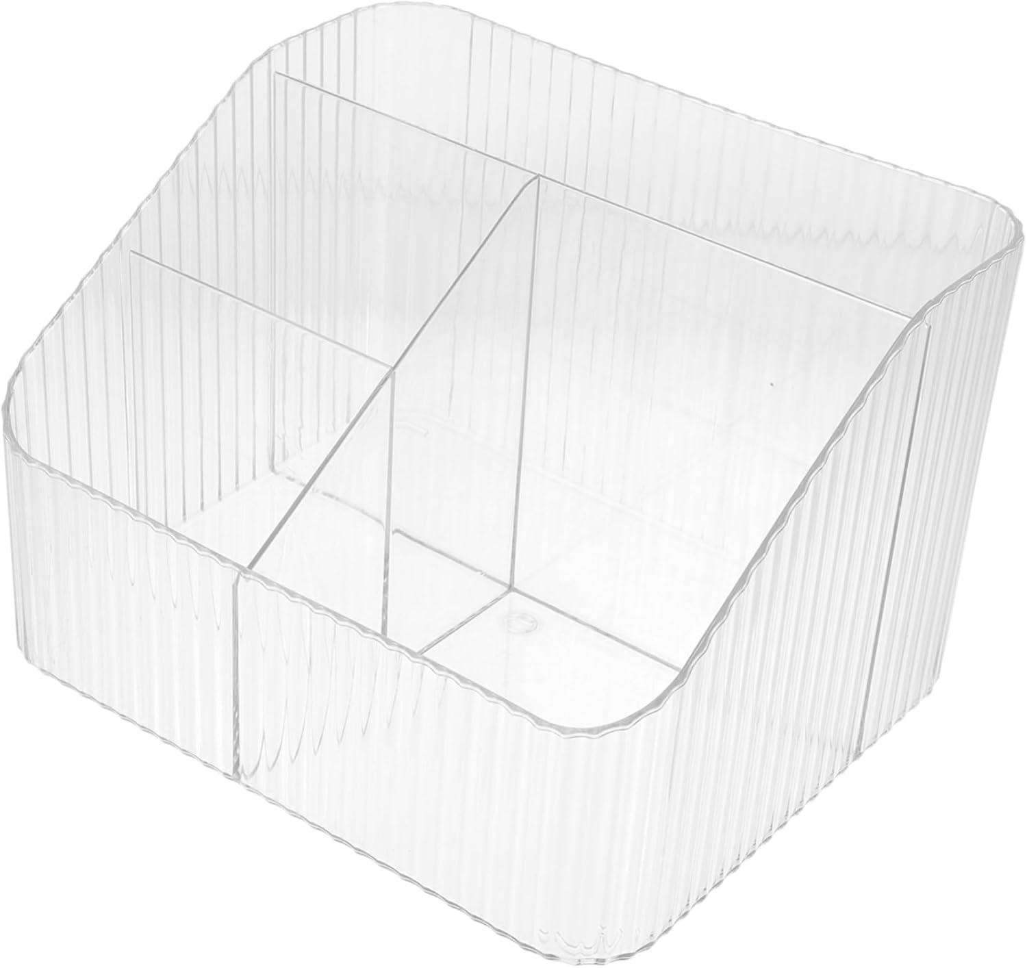 LIFKOME Multi Remote Control Storage Box Desktop Organizer for Household Sundries Compartment Pen Case and Miscellaneous Item Holder for Student Study Desk