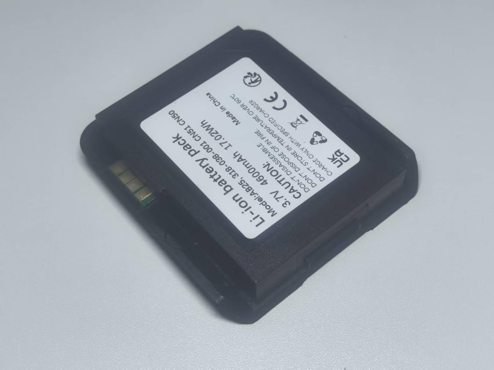 Batteria di ricambio per scanner di codici a barre Intermec CN50 e CN51, 4600 mAh, 17,02 Wh, sostituisce AB24, AB25 e 318-038-001