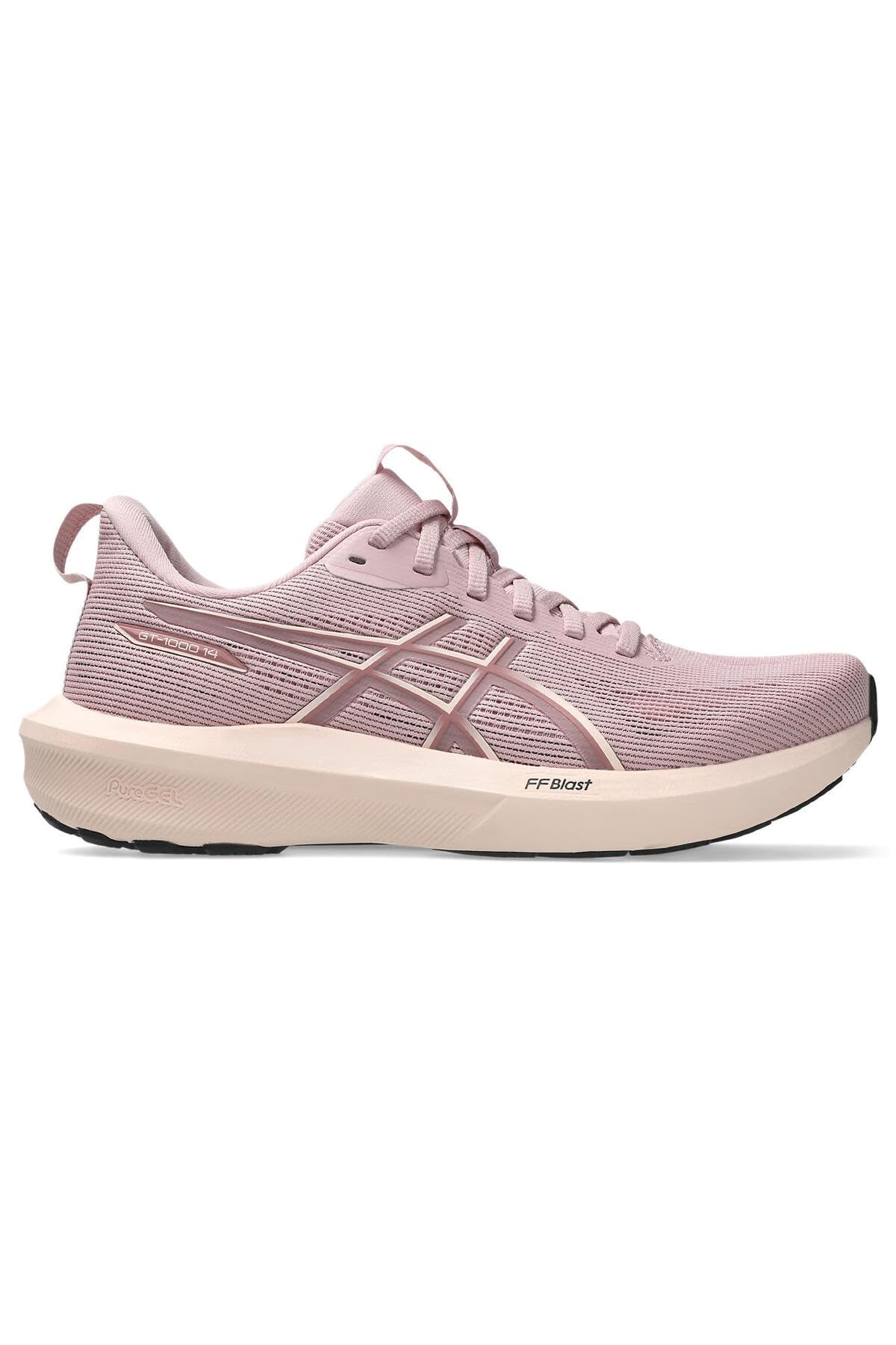 ASICS Womens Gt-1000 14 Sneaker, Morganite Pearl Pink, 9.5 UK