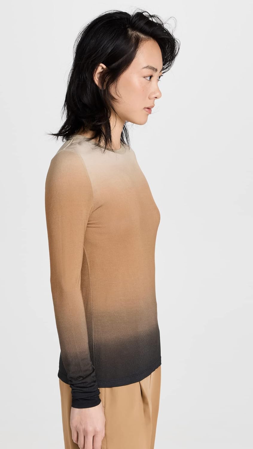 Vince Women's Ombre Crew Tee - Image 4