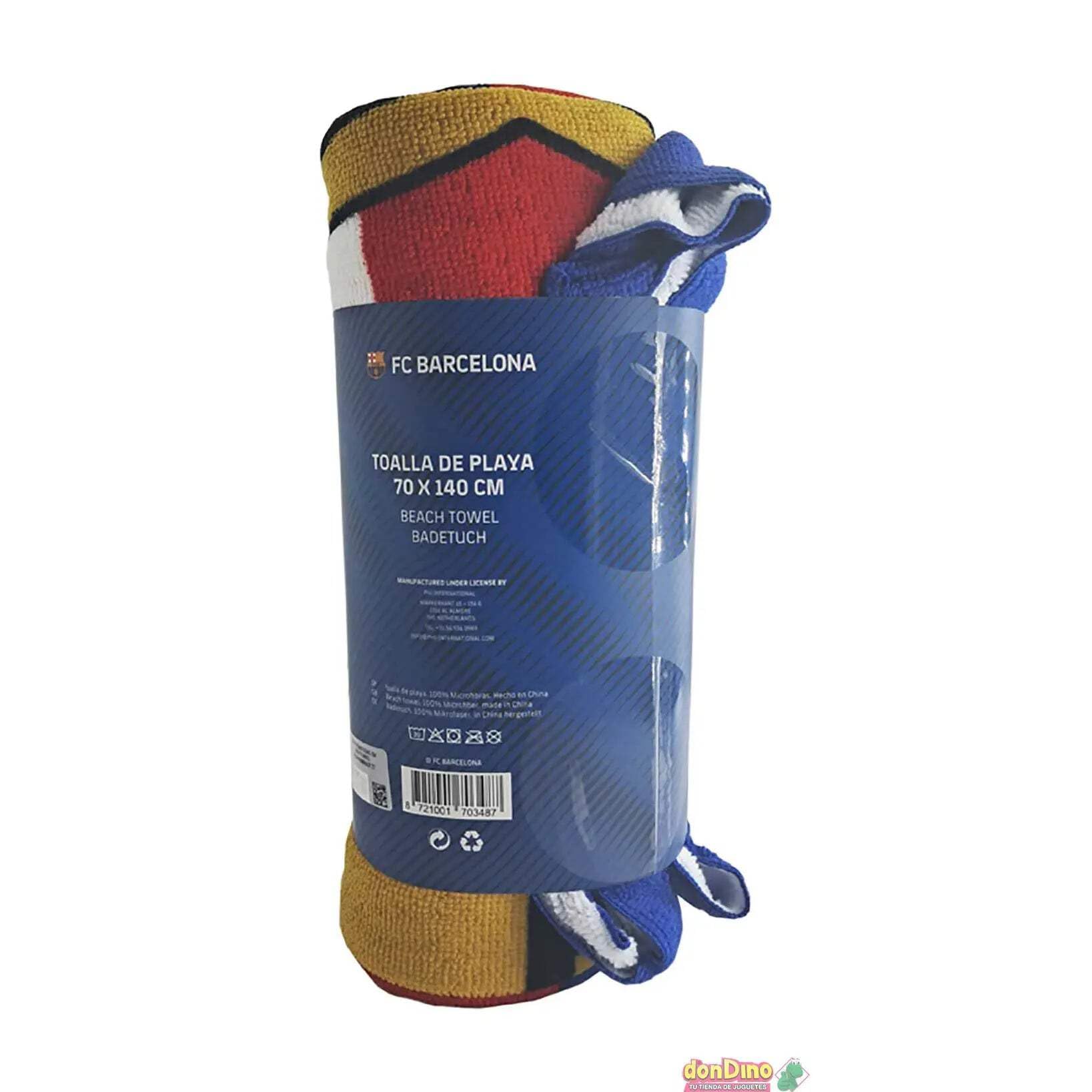 Serviette de Plage FC Barcelone 70 x 140 cm