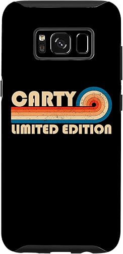 Miniatura 1 de Funda para Galaxy S8 CARTY Apellido Retro Vintage 80s 90s Cumpleaños Reunión