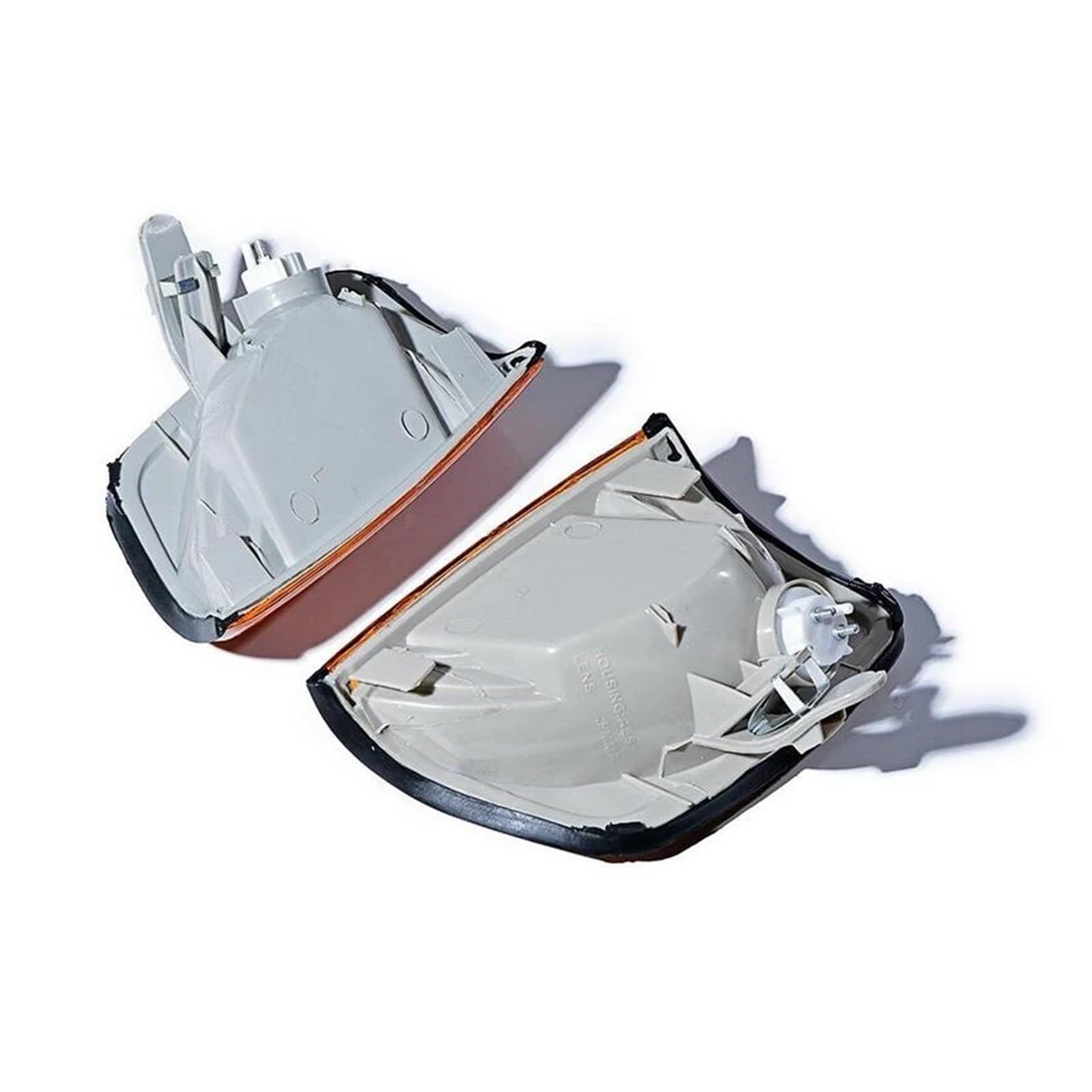 Piloto Intermitente Luces Intermitentes Curva Delantera Para Coche Accesorios Para Mercedes Para Benz Clase E W124 E300 1985-1995 2 Uds Intermitente Retrovisor(Clear Lens)
