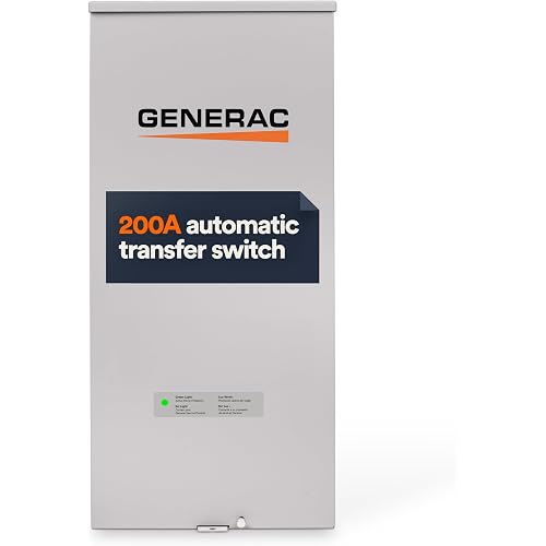 Generac 200 Amp Next Gen Automatic Generator Transfer Switch, SE Rated, SPD