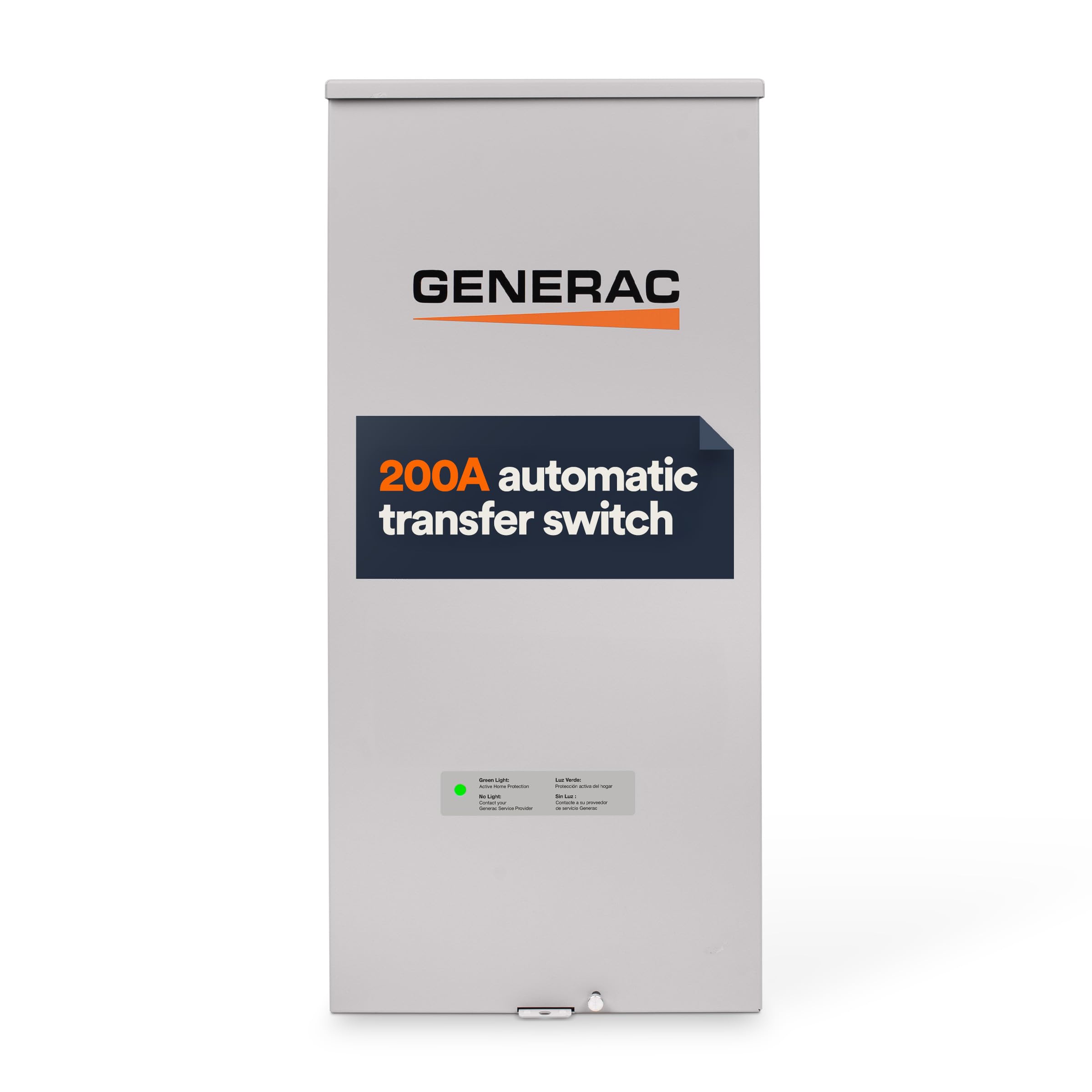 Integrated Surge Protection Device, Service Entrance Rated, NEMA 3R Outdoor Enclosure, Standard Smart Switch A/C Module Generac 200 Amp Next Gen Automatic Generator Transfer Switch, SE Rated, SPD