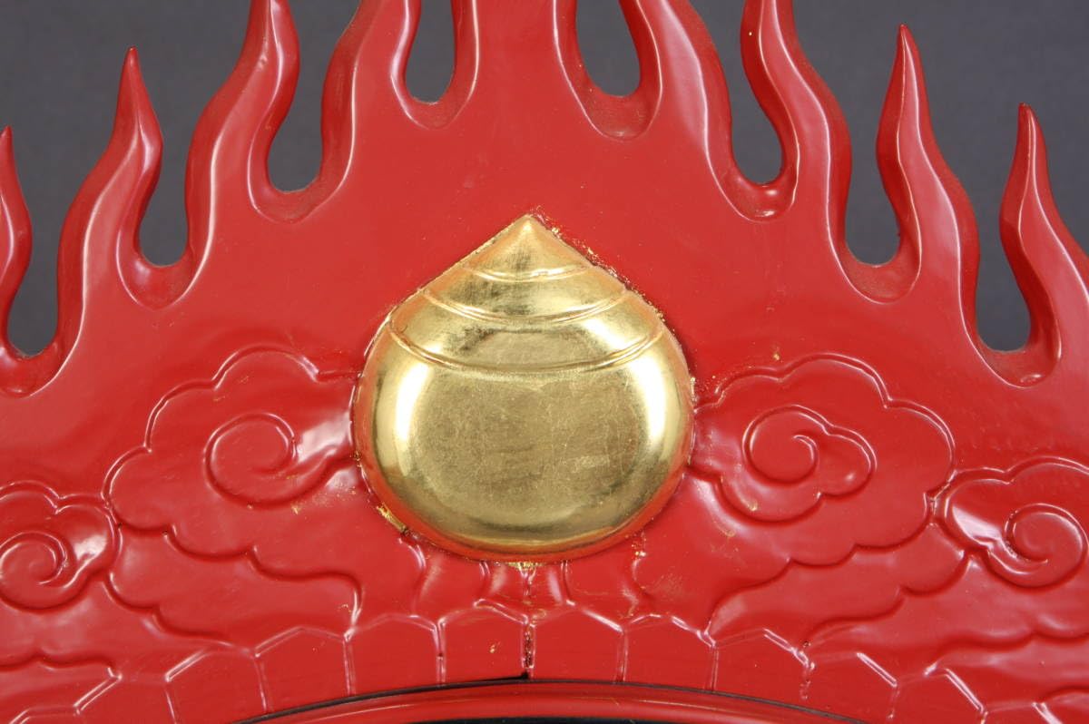 Amazon.co.jp: 5505 本物 きれいな良品 寺院仏具 金襴手 装飾金具 豪華 
