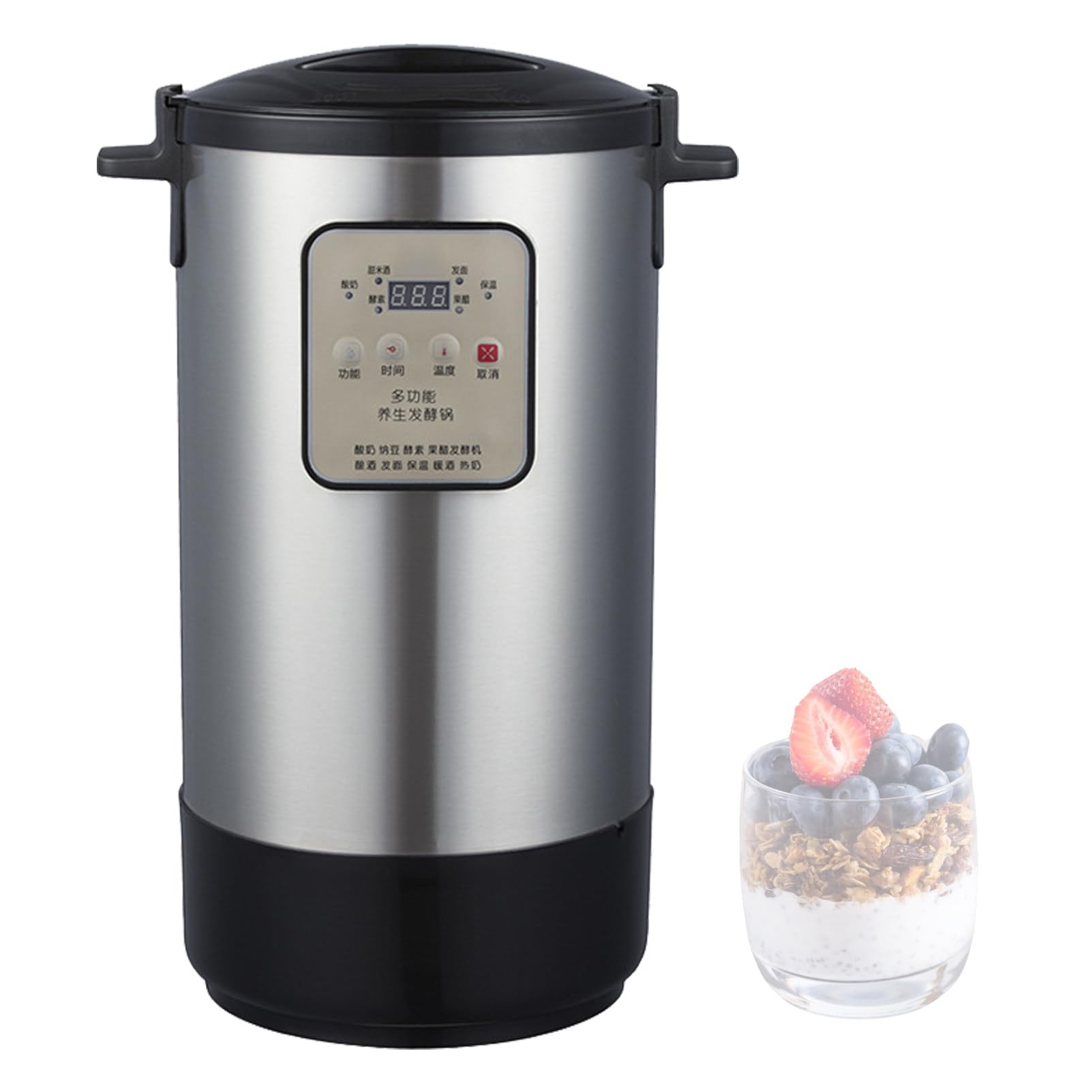 Yaourtière 12/18 L programmable pour yaourt bio fait maison et natto
