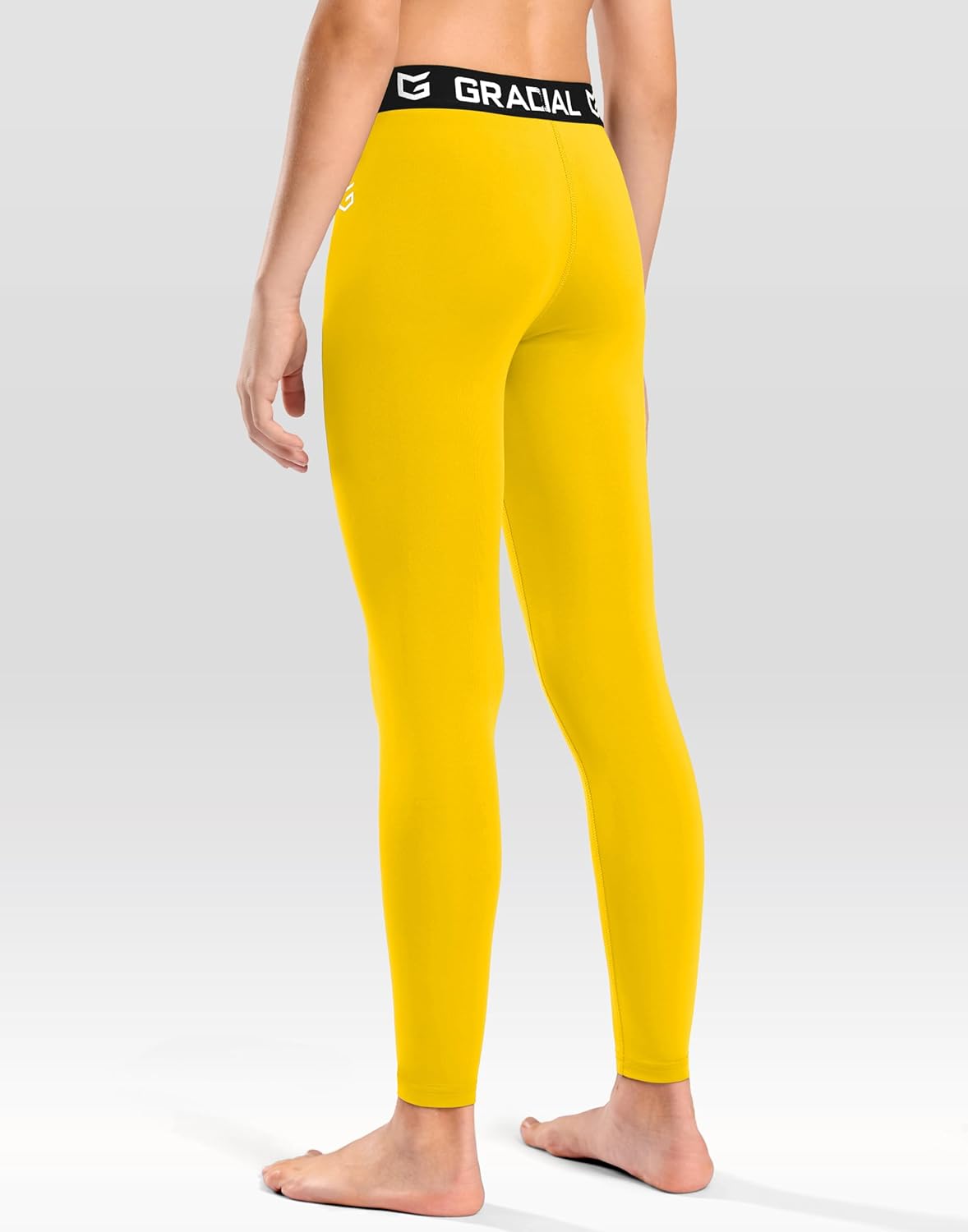 G Gradual Boys Compression Leggings Quick Dry Youth Basketball Football Pants Base Layer Sports Tights for Boys - Image 3