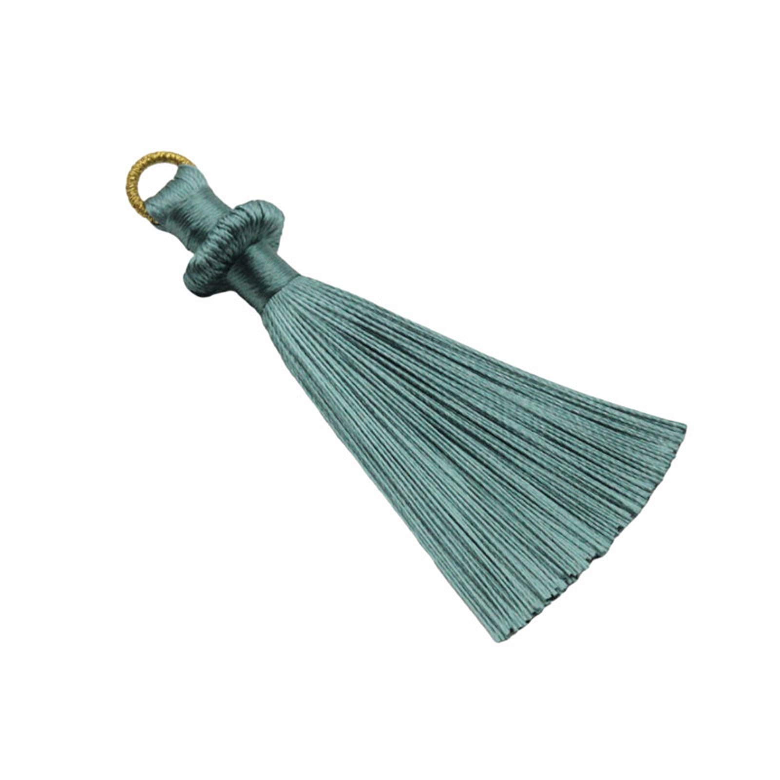Pampilles dorées champignon de 77 mm pour personnaliser vos tenues et boucles d'oreilles