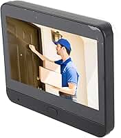 Fafeicy Câmera Olho Mágico Com Campainha de Vídeo LCD de 4,3 Polegadas 1080P 150 ° Wide Angle WiFi Smart Door Viewer Com Detecção de Movimento Visão Noturna Áudio Bidirecional para