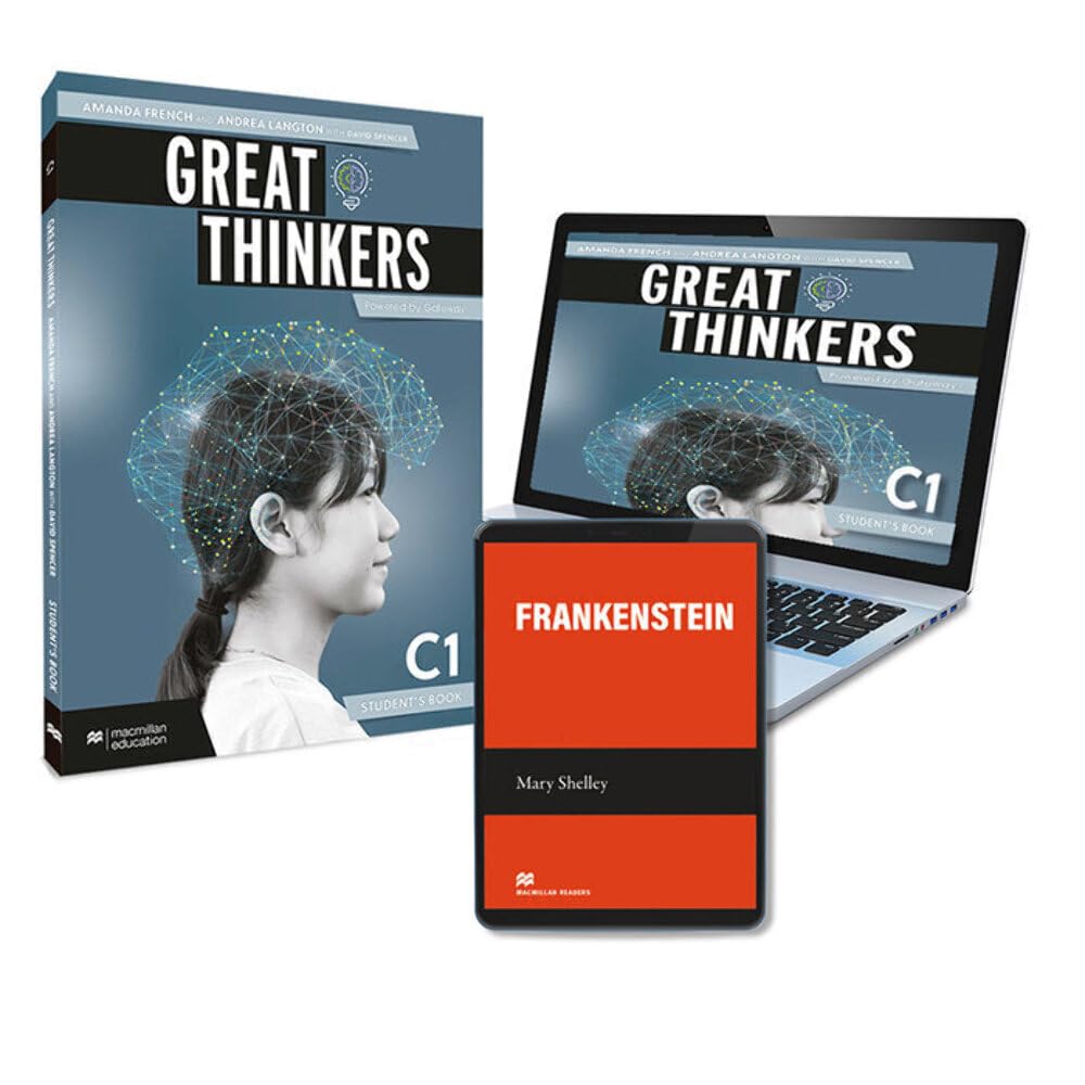 GREAT THINKERS C1 Student's book & eReader: libro de texto y versión digital (licencia 15 meses)