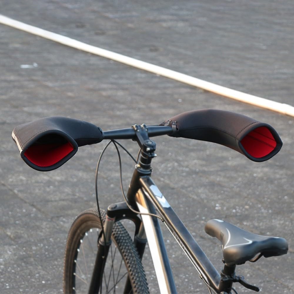 Honseadek Manoplas Bicicleta Invierno SBR Impermeables 31x26cm