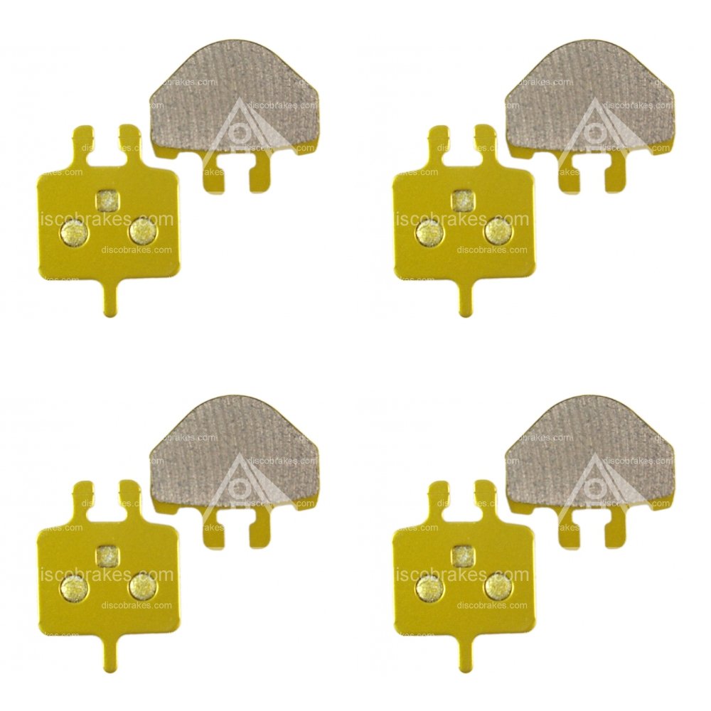 4 Pairs /8Pads F1 Grimeca System 7 Sintered Disc Brake Pads Down Hill, Bicycle