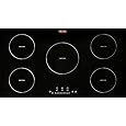 VEVOR Electric Cooktop, 5 Burners, 30'' Induction Stove Top, Built-in Magnetic Cooktop 9200W, 9 Heating Level Multifunctional Burner, LED Touch Screen w/Child Lock & Over-Temperature Protection