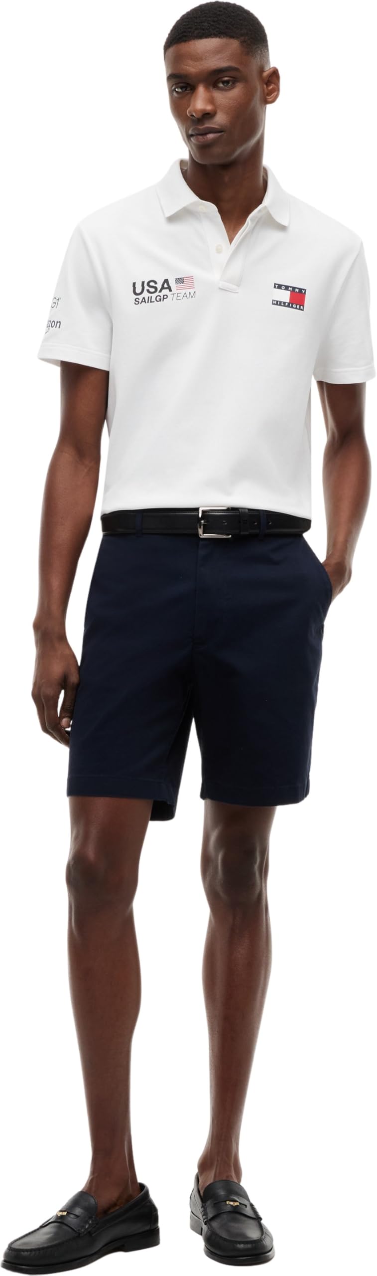 Tommy Hilfiger Herren Poloshirt Kurzarm US SailGP Replica Regular Fit