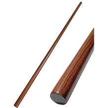 BO Rod 152 cm Red Oak Wood Long Stick Junior Kobudo Aikido Martial Arts BO Jutsu Bujinkan