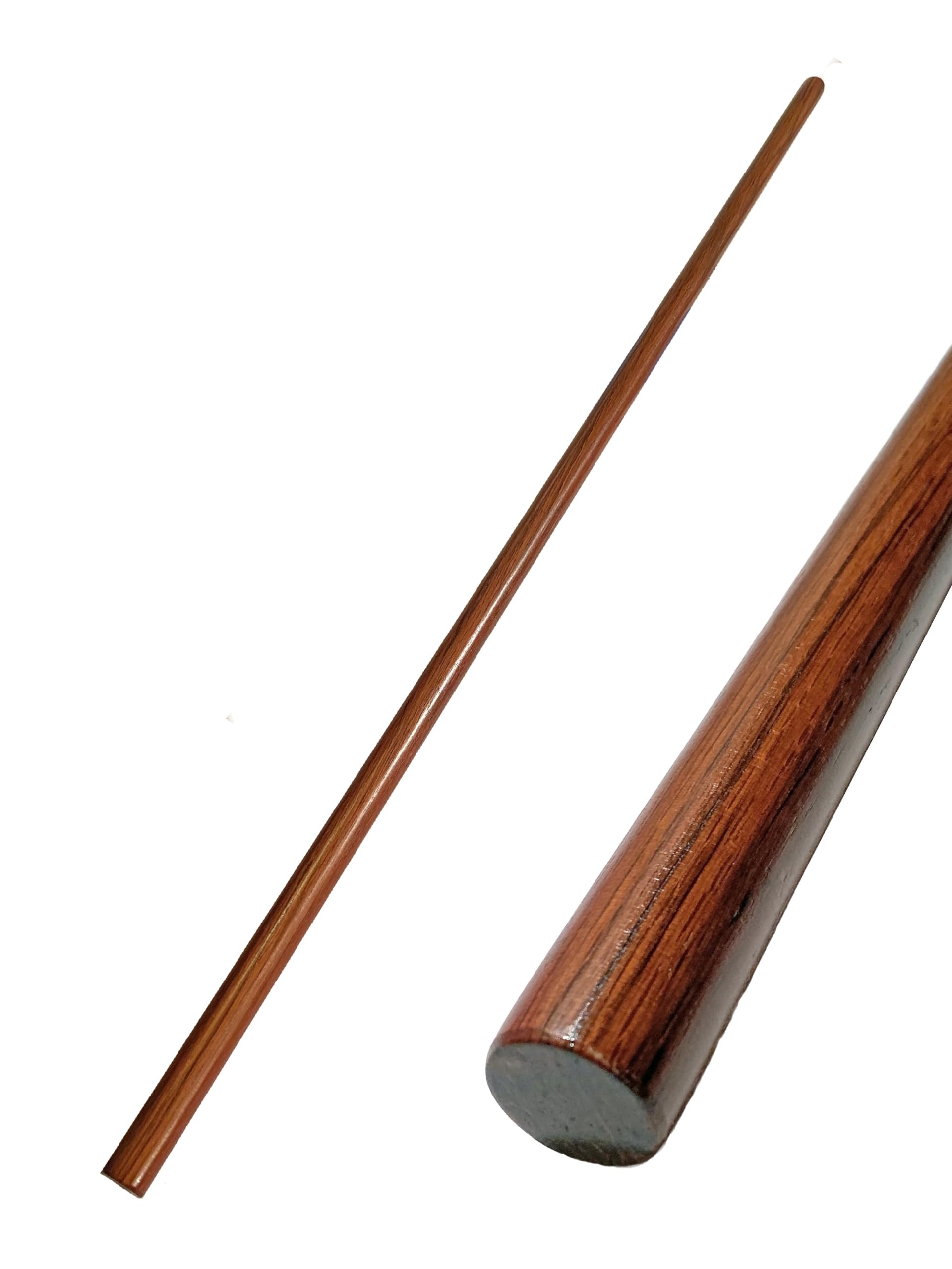 Hanbo 110 cm Roteiche Trainings-Stock - Gerade Form - Aikido Kobudo Kampfsport Kurzstab Holz