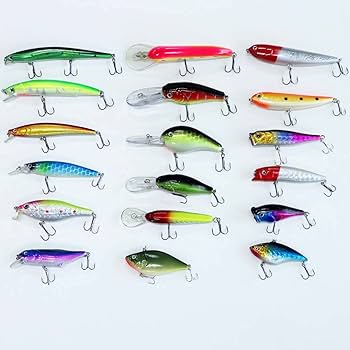 バス釣り　ルアー　セット Amazon.co.jp: ルアー 18個 セット 訳有 バス釣り用ハードルアー