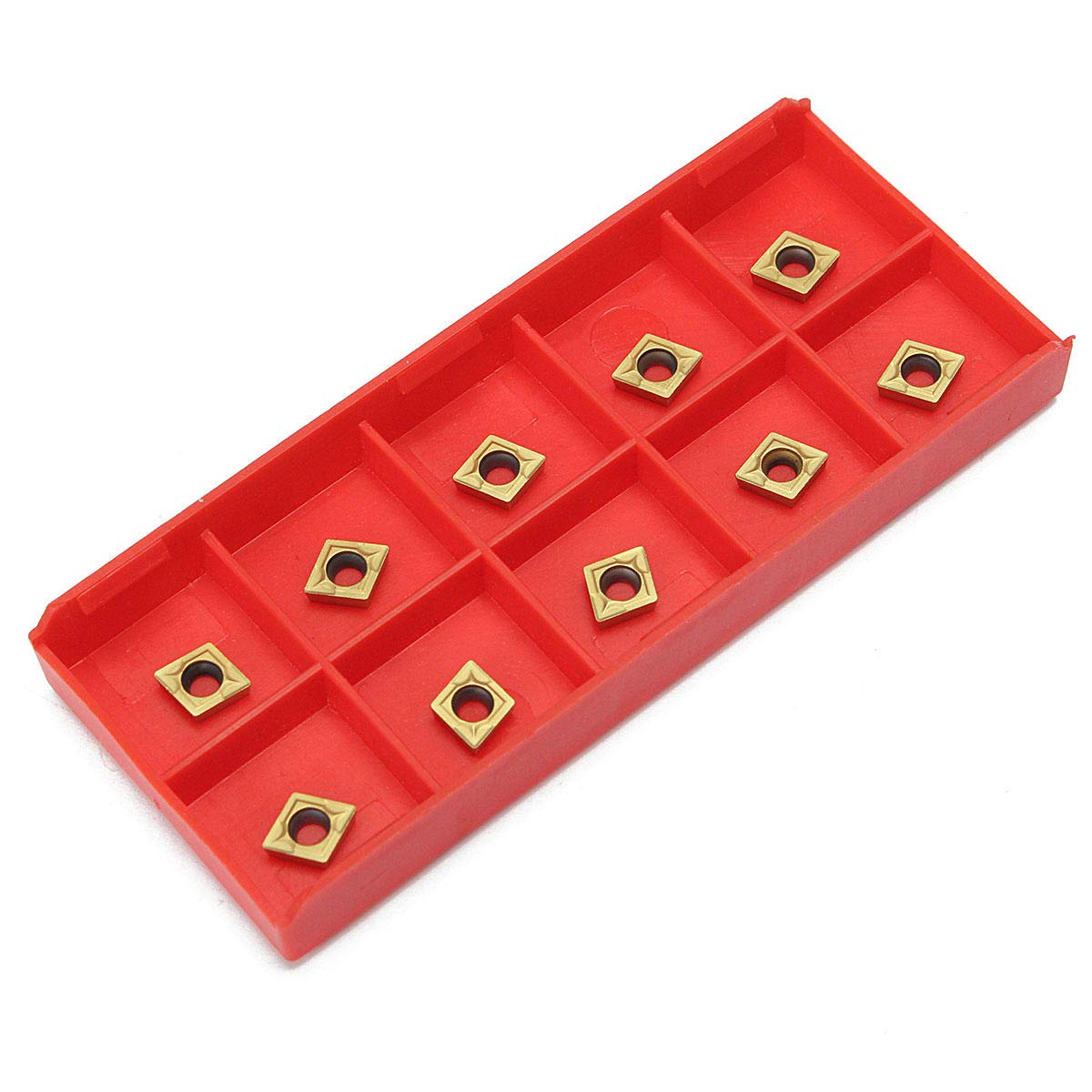 Set Barre Di Alesatura Per Tornio Con Inserti CCMT060204-HM – 4 Dimensioni (6/7/8/10 Mm), Rivestimento PVD, Per Acciaio