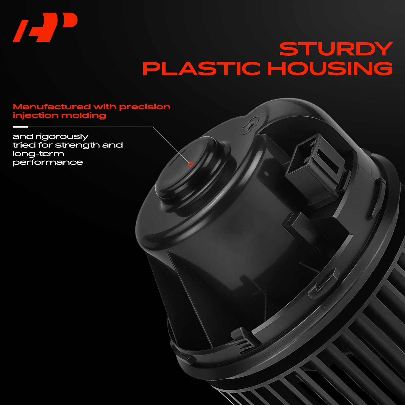 A-Premium Motor de ventilador delantero HVAC con jaula de ventilador | Compatible con Ford Escape 2013-2019, Focus 2012-2018, Transit Connect 2014-2022, C-Max 2013-2018 y Lincoln MKC 2015-2019