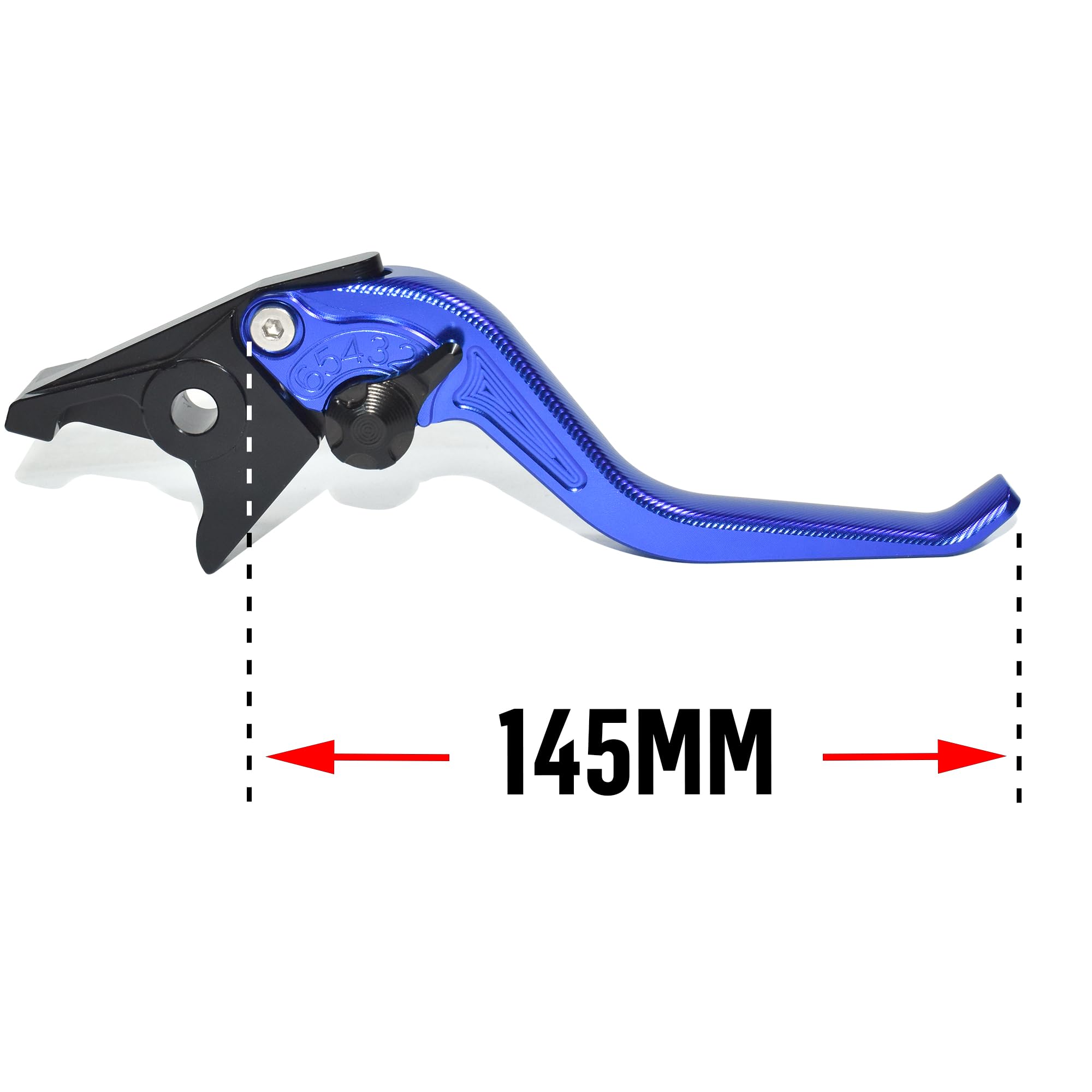 Zestaw krótkich dźwigni sprzęgła hamulca Honda Scrambler SCL500 CL250 CL300 CL500 CL Street 2023-2024 stop aluminium CNC czarny