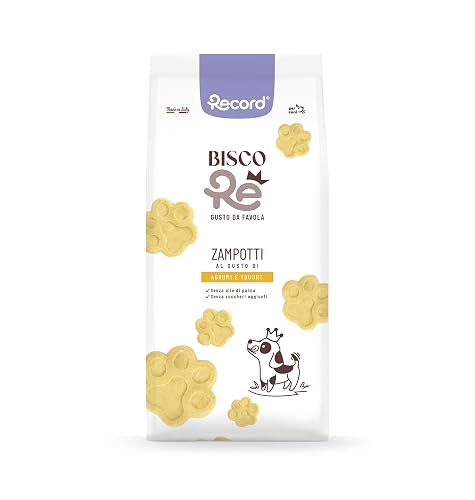 Record - BiscoRe - Galletas para Perros crujientes y Naturales. Snack para Perros horneados, sin conservantes…