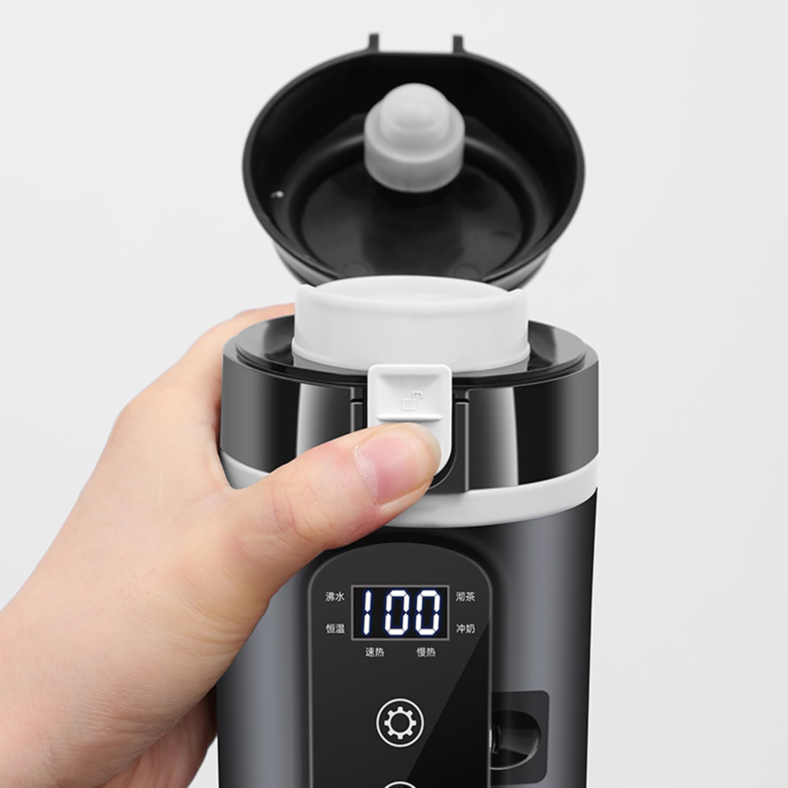 Amazon | 400ml 車用電気ポット DC 12V/24V 専用 カーポット 電気
