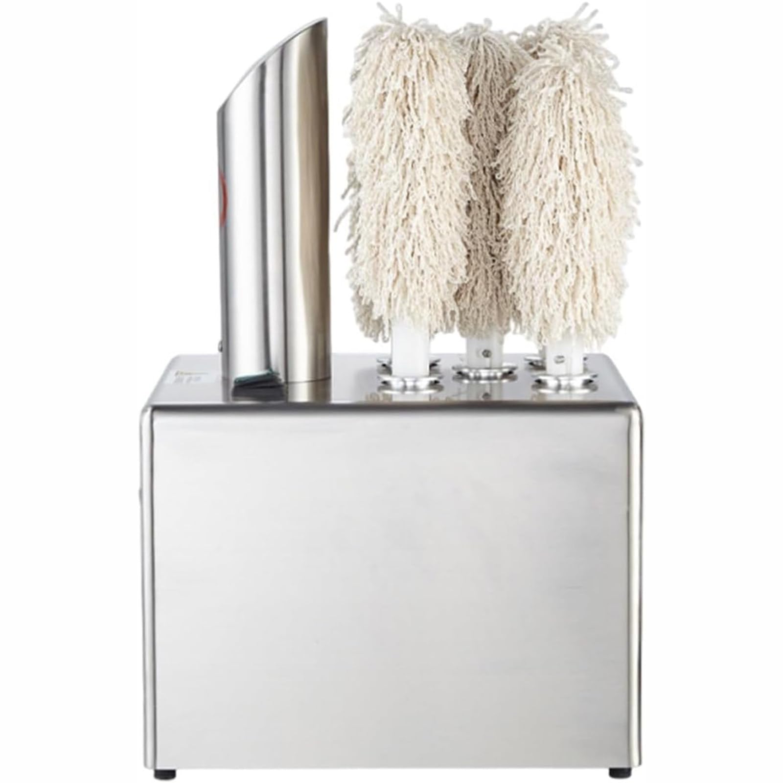 Electric Wine Glass Polishing Machine,Electric Automatic Dryer Bar Wine Glass Polishing Machine Includes 3/5/8 Brushes,360° Cleaning Without Dead Angles for Wineries, Bars, and Restaurants 3Heads