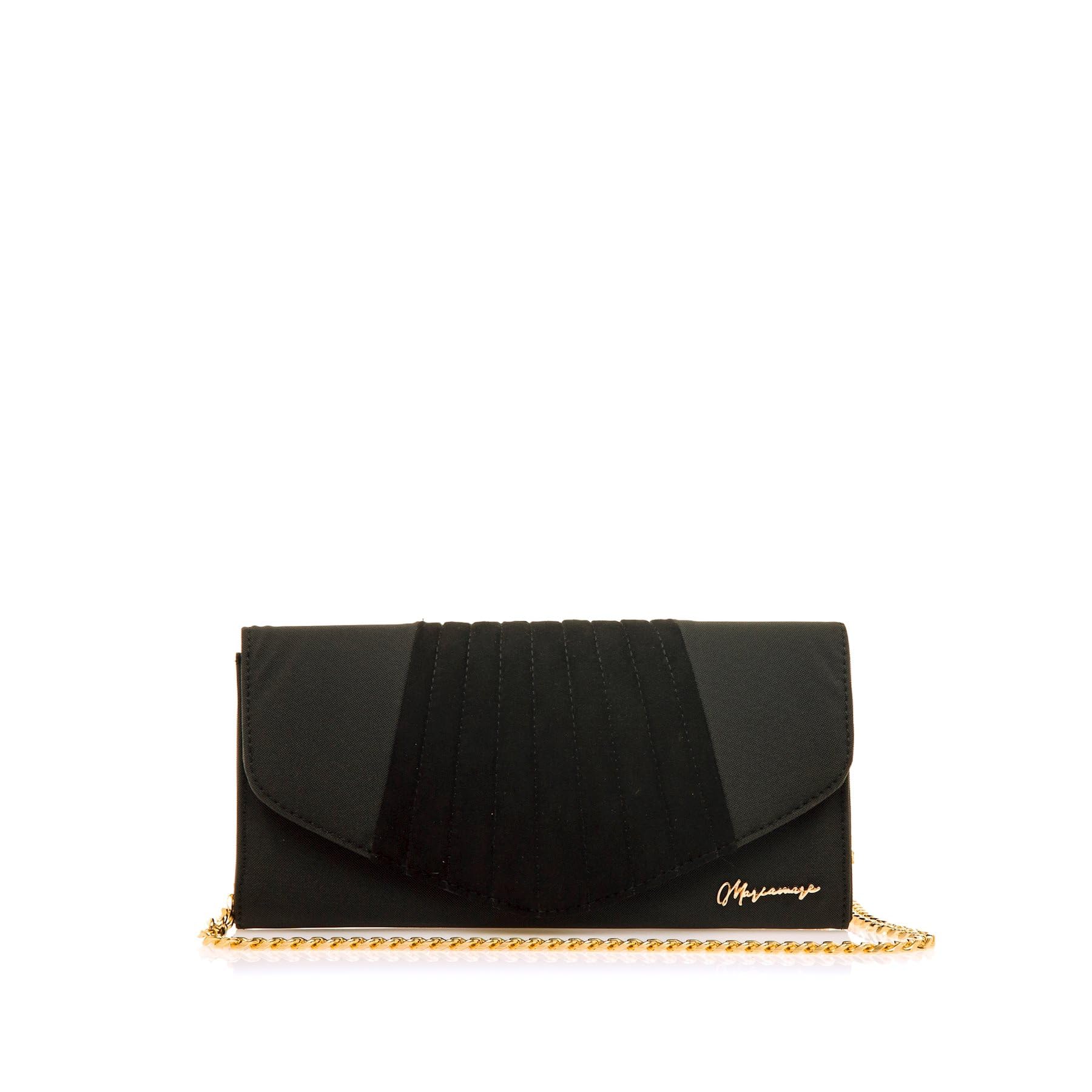MARIAMARE Women's Deena Bag, Black/White, pequeño