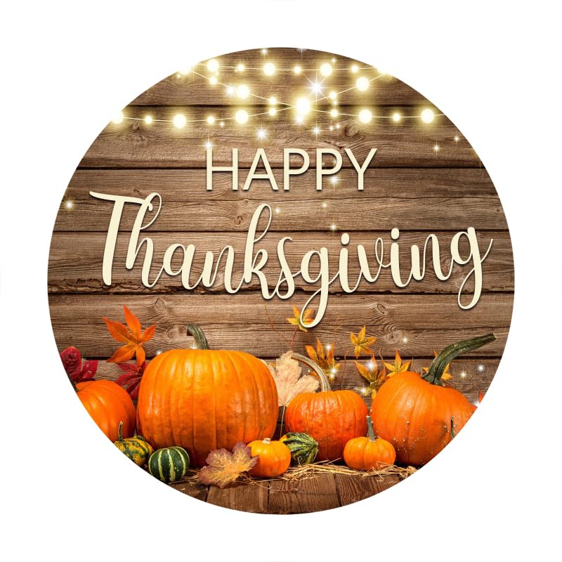 Amazon.com : DORCEV Diameter 7.2ft Happy Thanksgiving Round