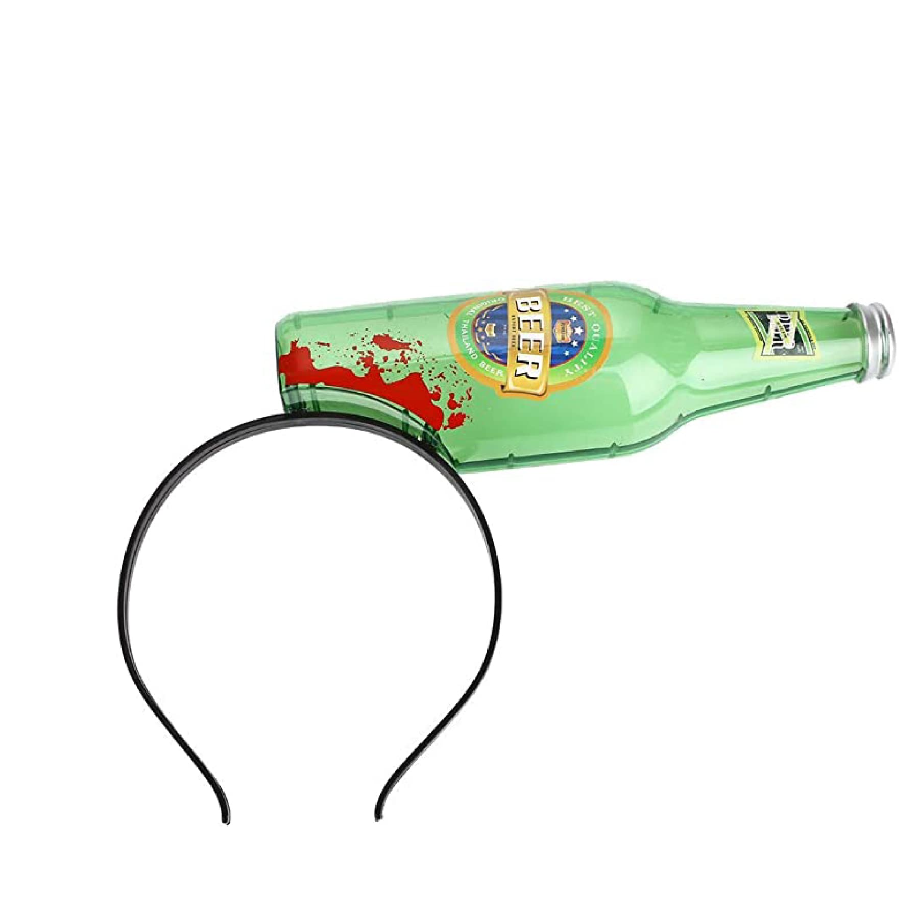 Wanna Party Beer Bottle Headband, Headwear Accessories for Halloween Party, Broken Bottle Headband for Adults (B0BHD7N13R) Amazon Price History, Amazon Price Tracker