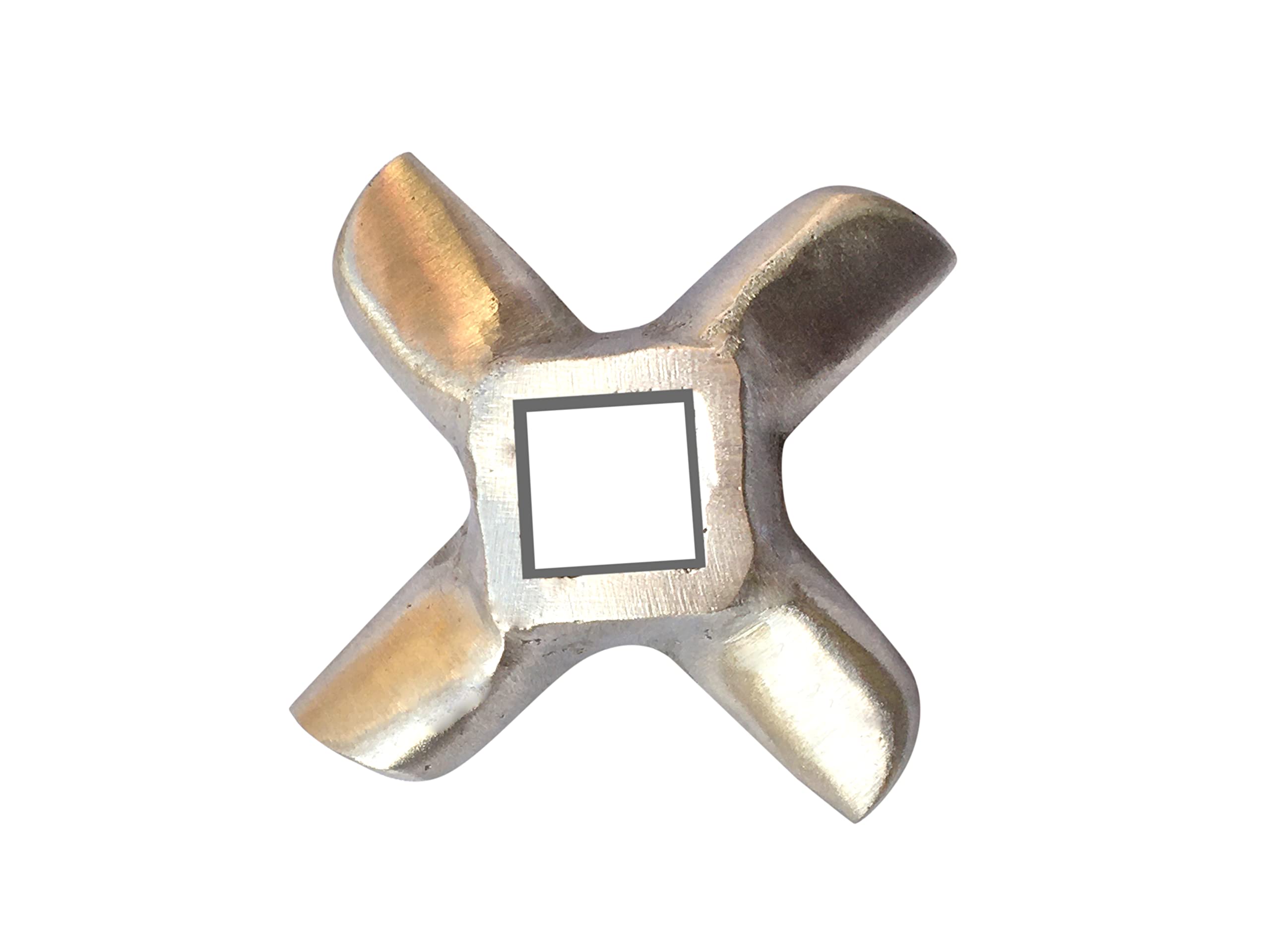 AJ GURUMAC Stainless Steel Blade [ Meat Mincer, Meat Grinder,keema Machine ] Blade Size # 12 No, Replace Parts for Meat Grinders�