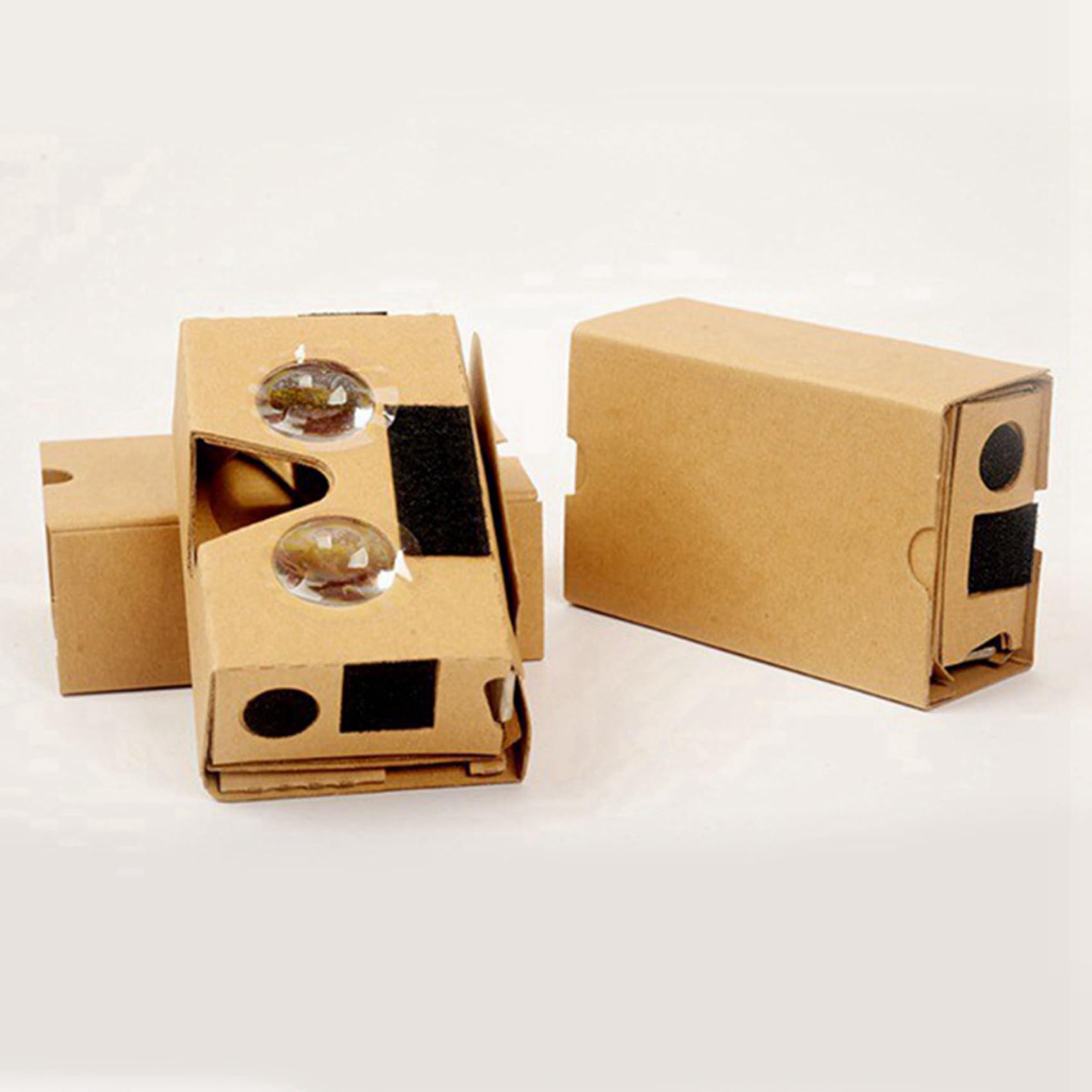 Occhiali 3D 12PZ per Cardboard V2 VR 4.5-6 Pollici Smartphone + Archetto