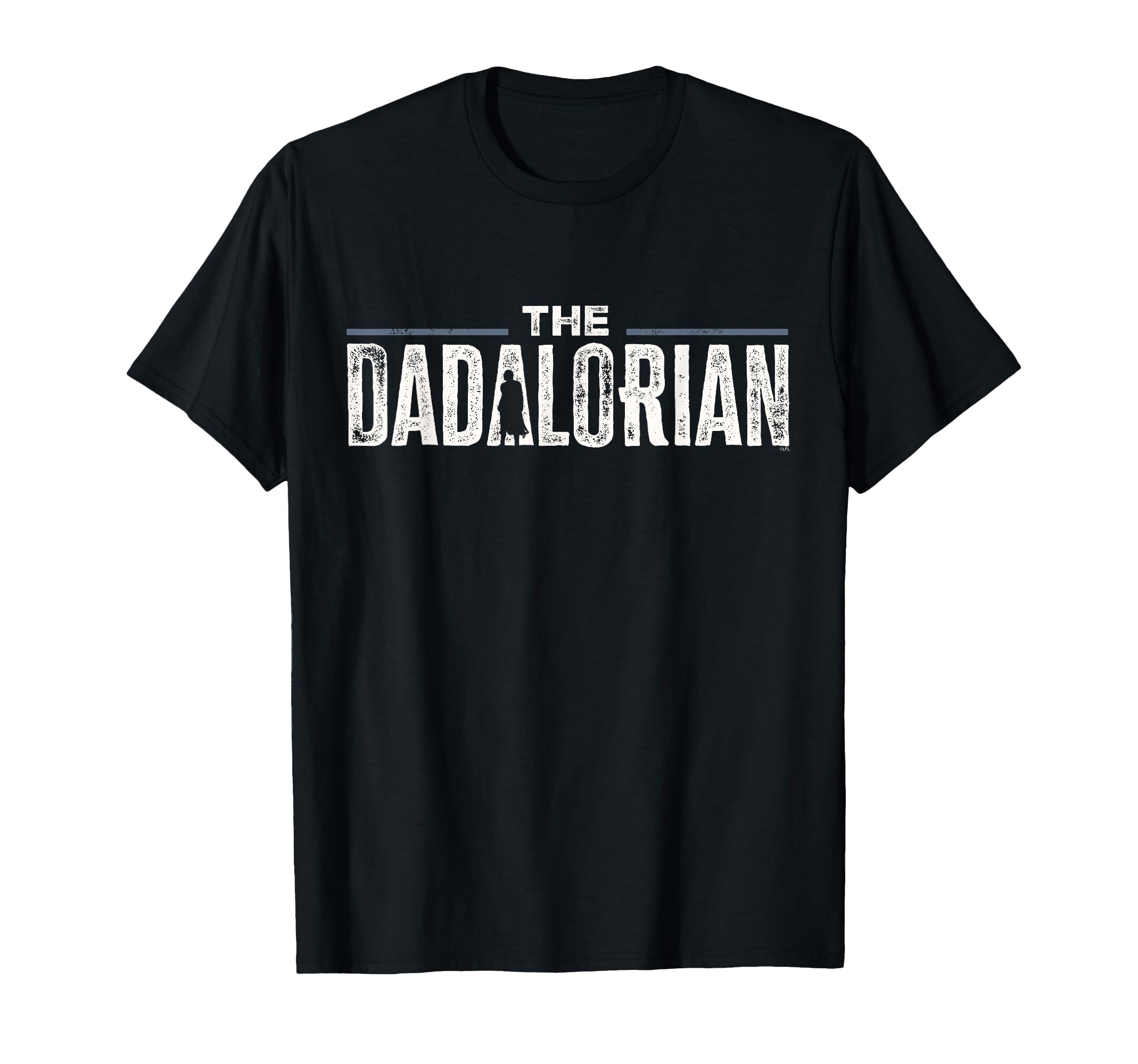 The Mandalorian "The Dadalorian" Weathered Logo T-Shirt