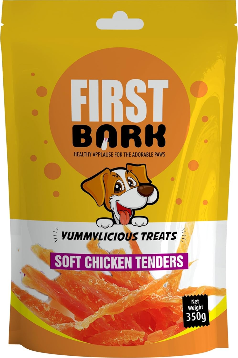 First Bark Jerky Perfect Healthy Training & Yummylicious Treats for Your Dog Chicken Tenter x1 350g (B0CQKKPRDS) Amazon Price History, Amazon Price Tracker
