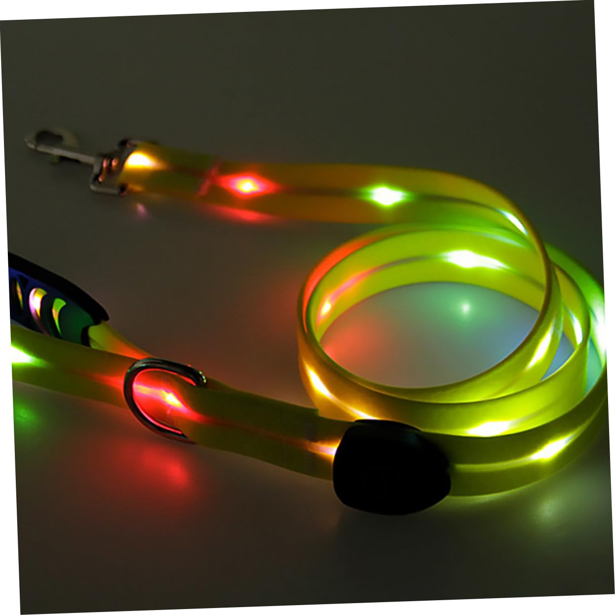 Toyvian 1 Juego Correa y Collar LED para Perros de Correa para Paseos para Mascotas para Actividades