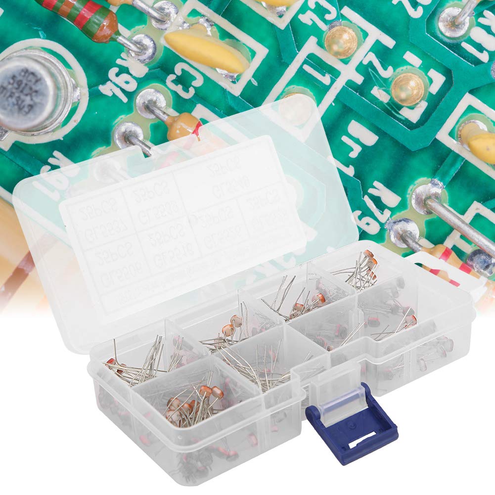 KIMISS Kit Fotoresistenza 175 Pezzi - GL5506 GL5516 GL5526 GL5528 GL5537 GL5539 GL5549 per Progetti di Elettronica Fai Te