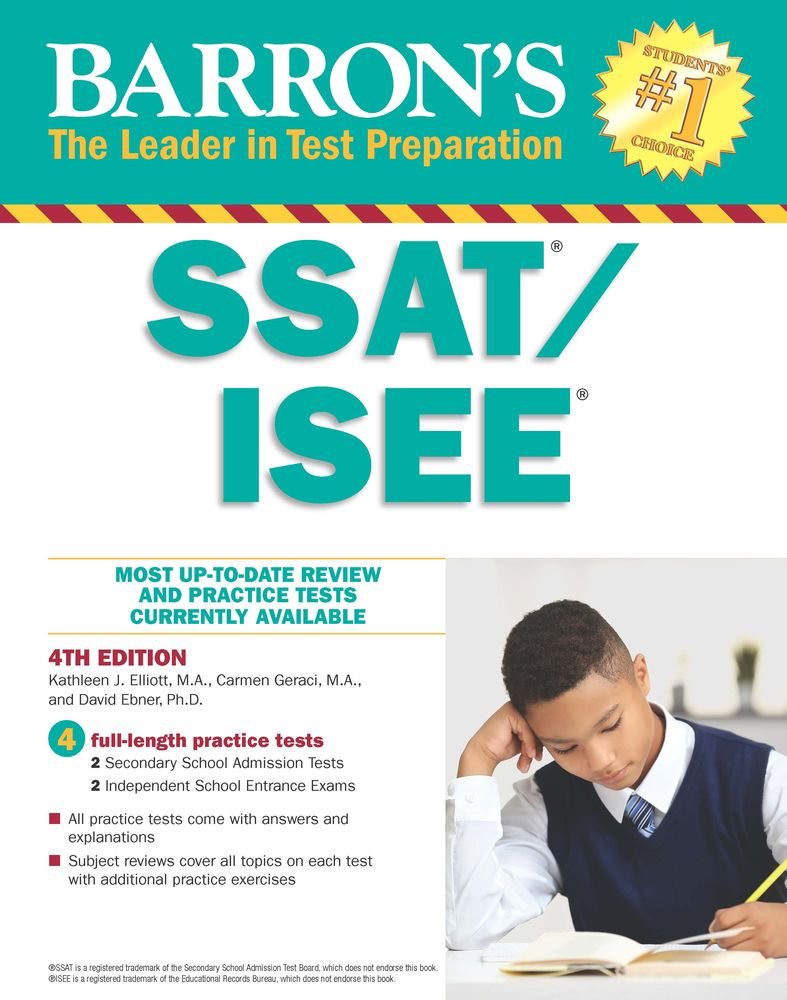 Simon & Schuster SSAT/ISEE: High School Entrance Examinations